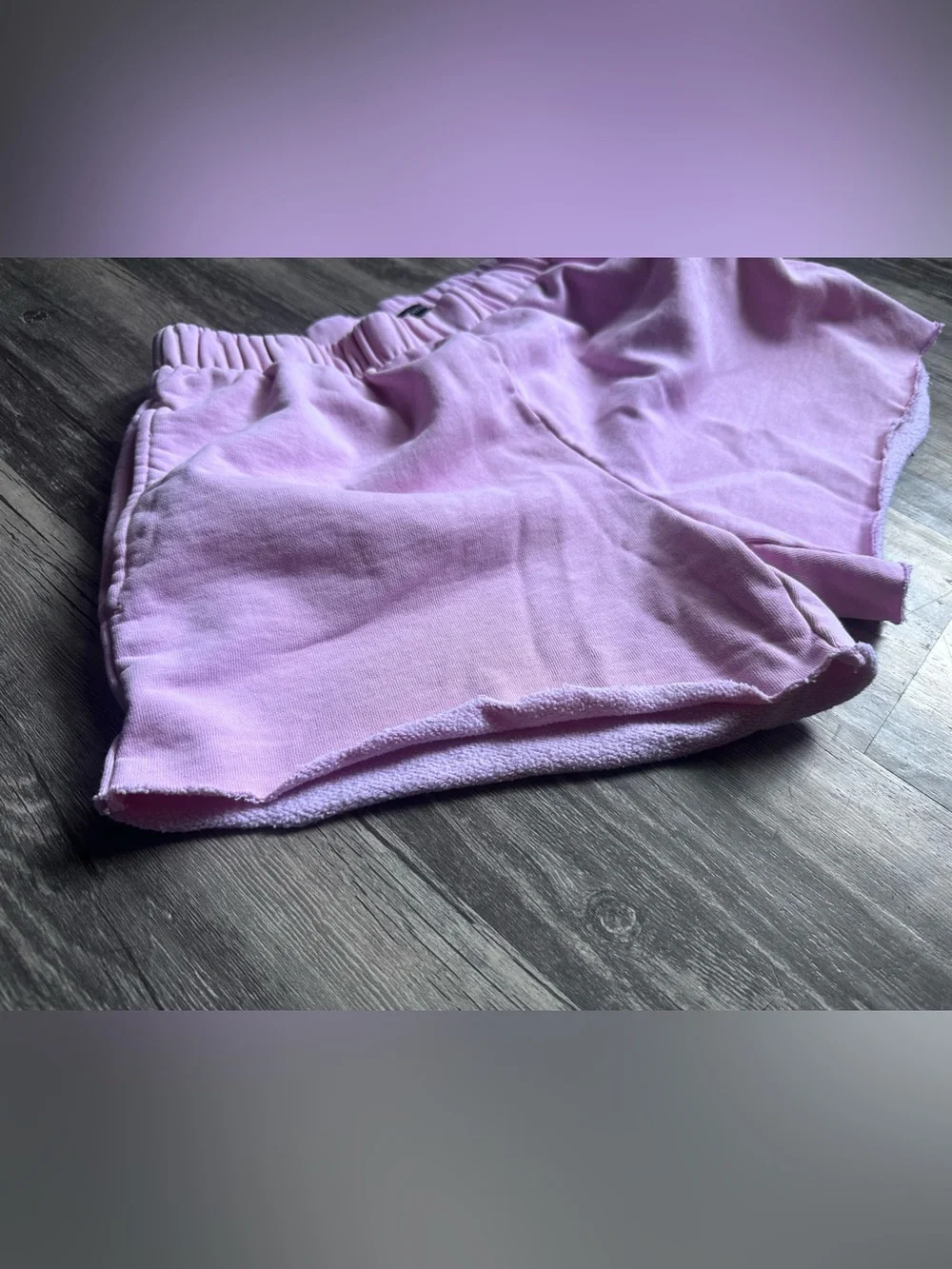 Brandy Melville Cotton Shorts Size Small Cotton Raspberry-Pink-Purple Shorts